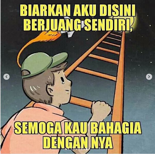 9 Komik strip gambarkan pengorbanan cinta seorang pria ini bikin mewek