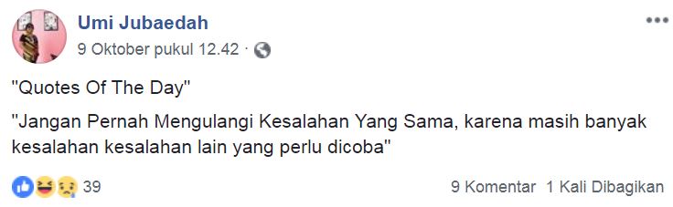 10 Status medsos emak-emak zaman now ini recehnya bisa ceriakan harimu