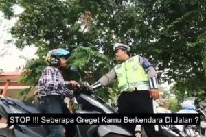 Pengen ikutan ngehits, ini aksi polisi bikin parodi 'seberapa gereget'