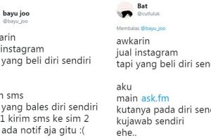 10 Reaksi kocak 'Awkarin jual akun' ini bikin ngakak tepuk jidat