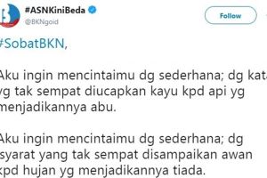 BKN umumkan CPNS pakai puisi & pantun, warganet malah mendadak puitis