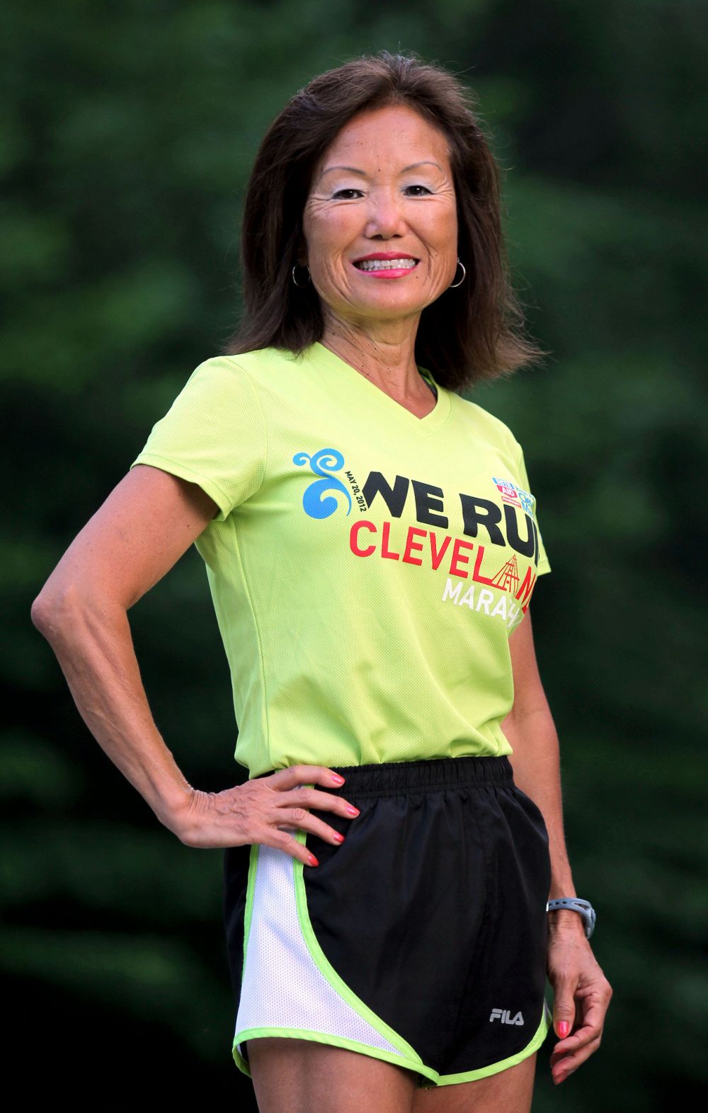 8 Potret Jeannie Rice, pemecah rekor maraton di usia 70 tahun