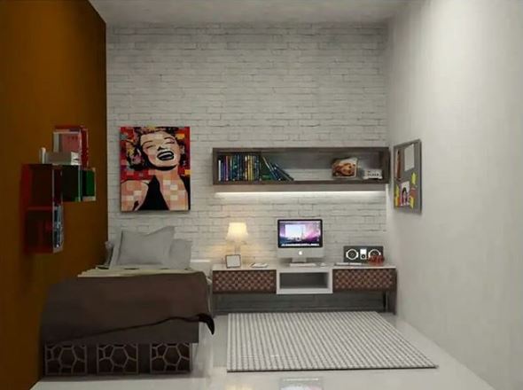12 Desain kamar mungil ini cozy abis, bisa jadi inspirasi