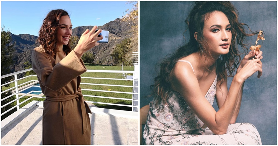 11 Pose Nadine Chandrawinata ini mirip dengan Gal Gadot, kembar banget