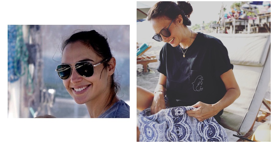 11 Pose Nadine Chandrawinata ini mirip dengan Gal Gadot, kembar banget