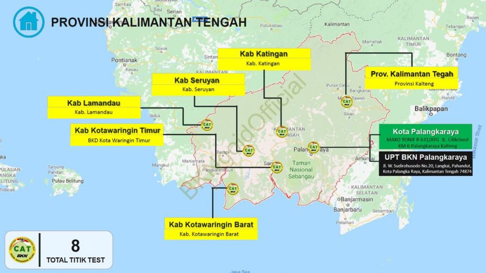 Ini daftar lengkap lokasi pelaksanaan tes CPNS di seluruh Indonesia
