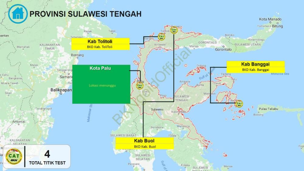 Ini daftar lengkap lokasi pelaksanaan tes CPNS di seluruh Indonesia