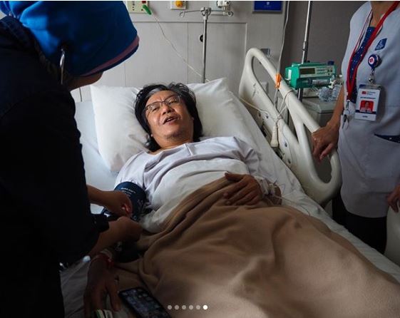 Diopname karena back pain kambuh, begini potret kondisi Ari Lasso 