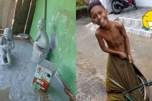 7 Momen apes bocah saat bermain, tetap ceria di segala keadaan