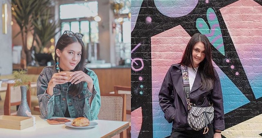 Dibilang mirip, ini 8 potret adu gaya Paula Verhoeven dan Luna Maya