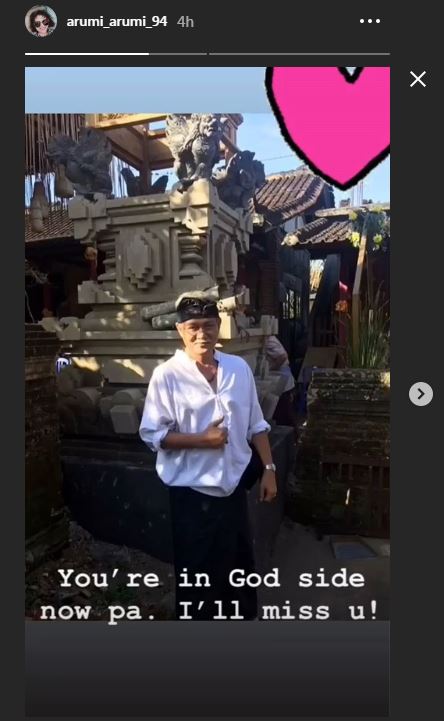 5 Momen kebersamaan Arumi Bachsin dengan almarhum ayahnya