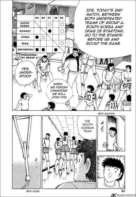 Heboh, laga Timnas U-19 vs Jepang di komik Captain Tsubasa tahun 1994
