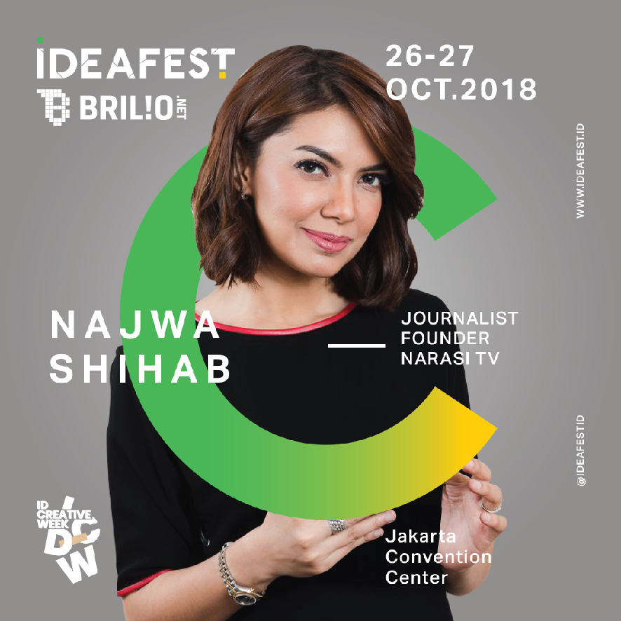 Ideafest dimulai, Luc Mayrand & Najwa Shihab jadi pembicara utama lho