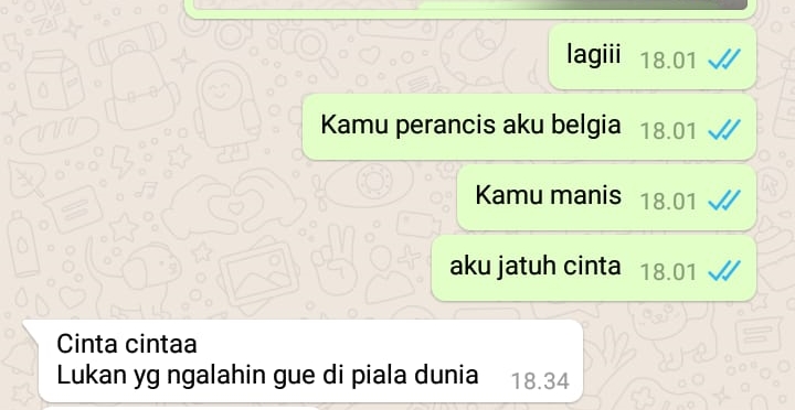 8 Percakapan 'terlanjur pantun' ini endingnya bikin cekikikan