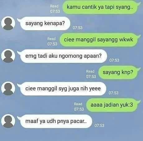 11 Chat mencoba PDKT ini kocaknya bikin ogah menjomblo
