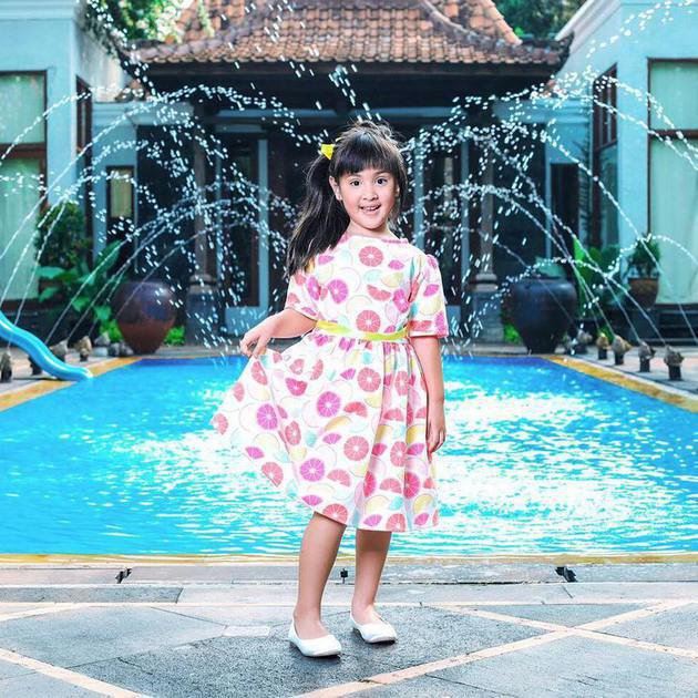 7 Seleb ini punya kolam renang ala waterpark di rumahnya