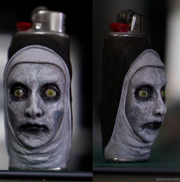 20 Korek api gas ini cocok buat pecinta horor, desainnya serem abis