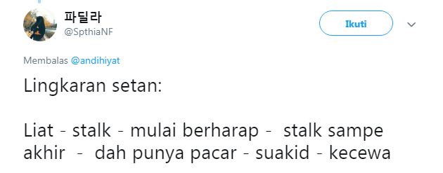 10 Cuitan 'lingkaran setan' ini gambarkan kejamnya siklus percintaan