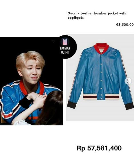 Yuk intip 15 jaket kece anggota BTS, ada yang harganya Rp 127 juta