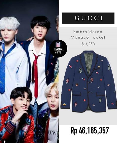 Yuk intip 15 jaket kece anggota BTS, ada yang harganya Rp 127 juta