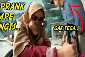 Begini jadinya kalau Fandi bikin Ria Ricis kesal sampai nangis kejer