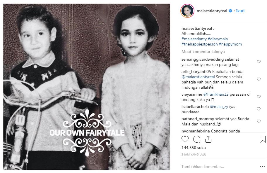 Dikabarkan menikah, Maia Estianty dibanjiri ucapan selamat dan doa