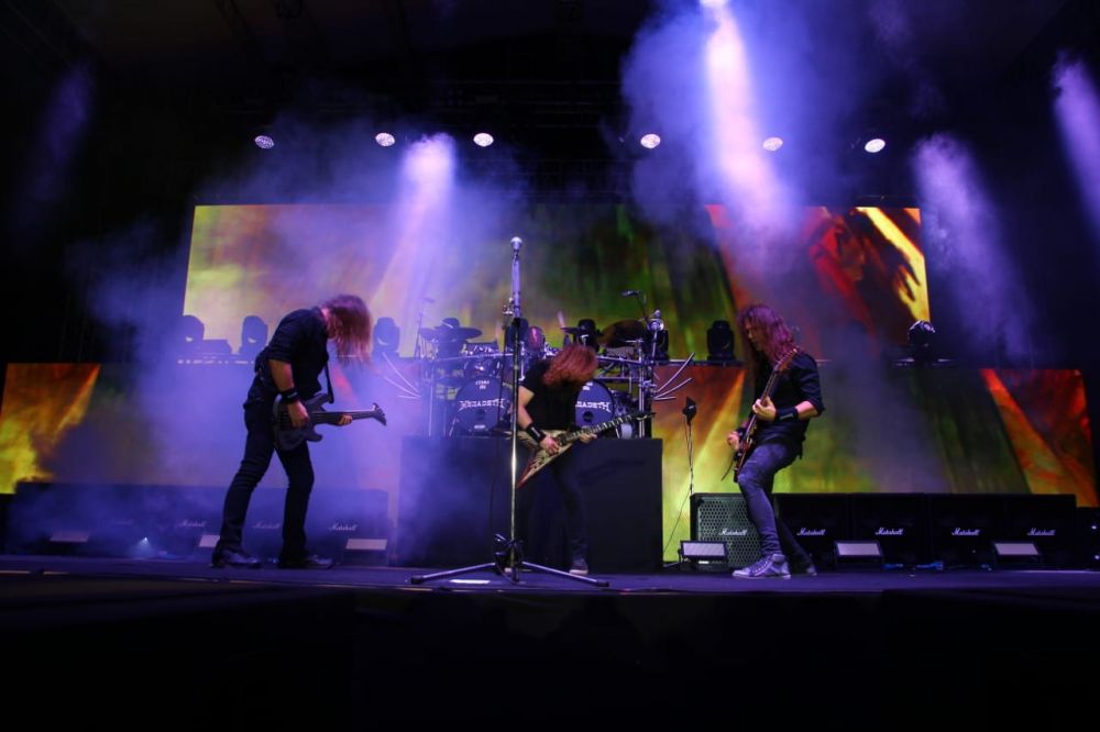 Konser Megadeth di Jogja, ada video Jokowi dan dihadiri Ganjar Pranowo