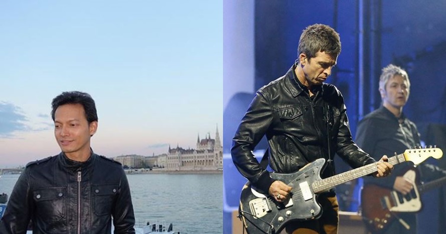 10 Potret ini bukti kalau gaya Fedi Nuril mirip sama Noel Gallagher