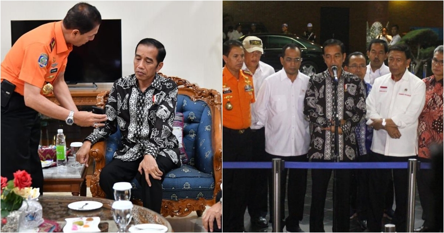 5 Momen Jokowi temui langsung anggota keluarga korban Lion Air JT 610