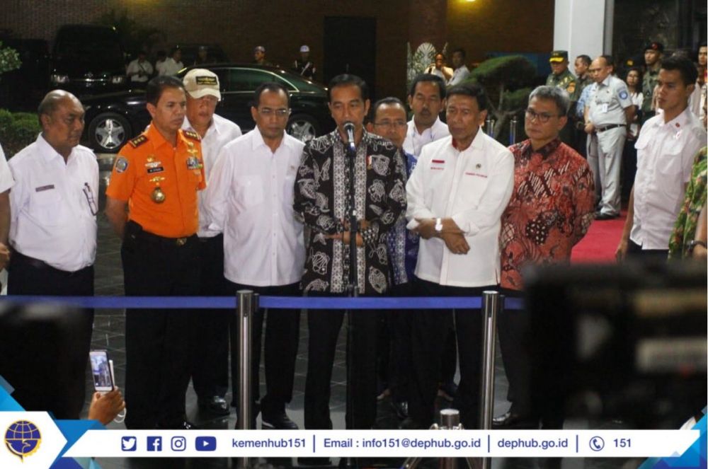 5 Momen Jokowi temui langsung anggota keluarga korban Lion Air JT 610