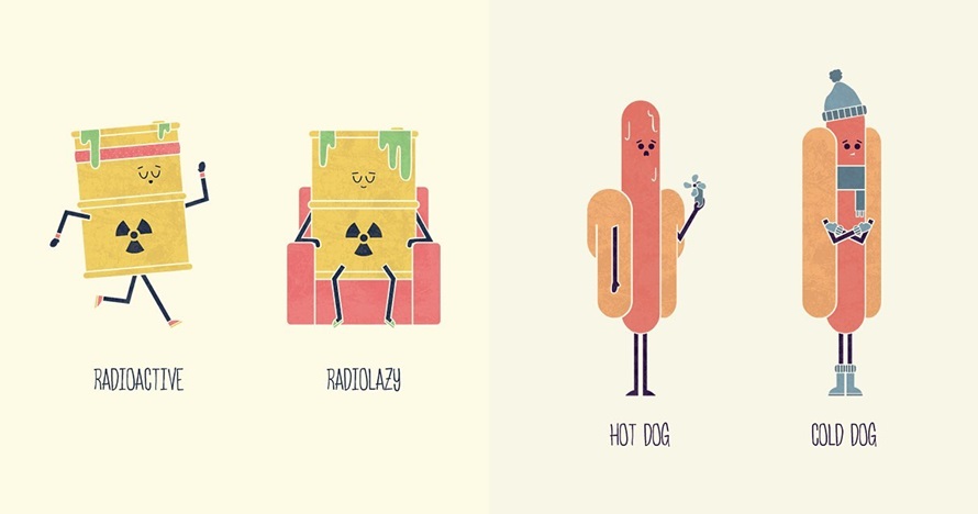 10 Ilustrasi permainan kata ini bikin tersenyum kecut