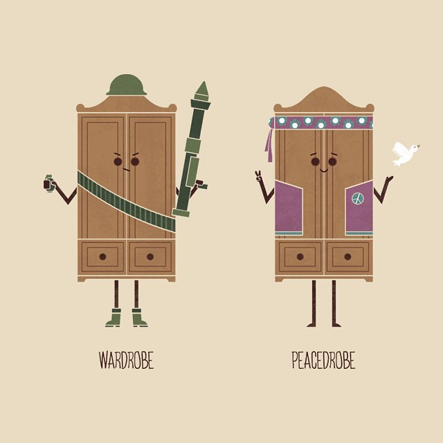 10 Ilustrasi permainan kata ini bikin tersenyum kecut