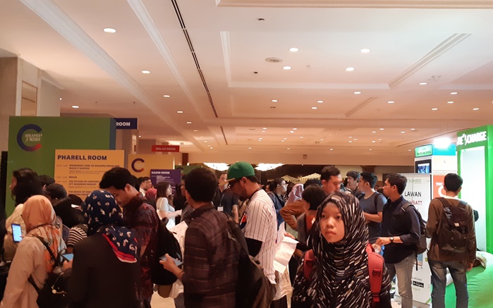 Keseruan Ideafest 2018, produser film Rambo berbagi banyak ilmu lho 