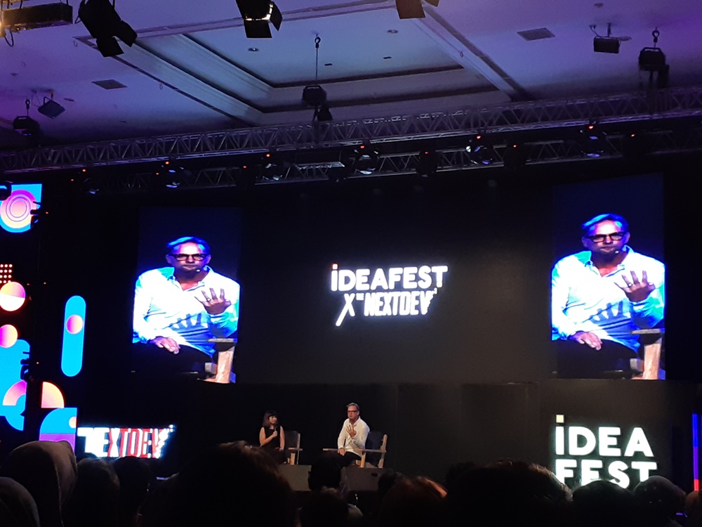 Keseruan Ideafest 2018, produser film Rambo berbagi banyak ilmu lho 