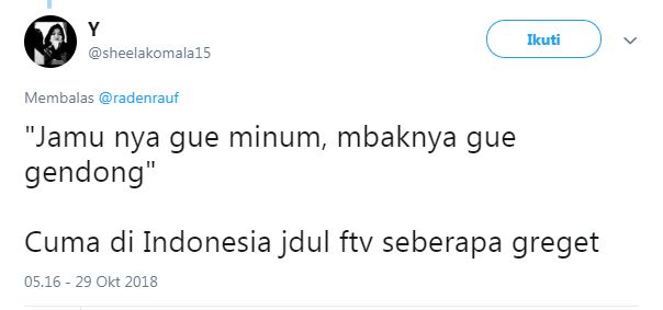 10 Cuitan 'ganti judul sinetron unik' ini kocaknya receh abis