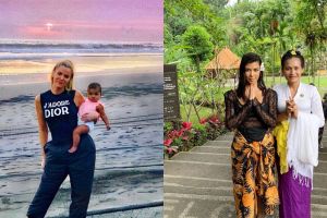 Habiskan Rp 450 juta, ini 10 foto liburan keluarga Kardashian di Bali