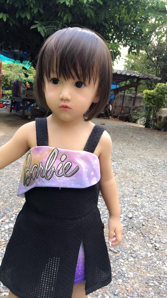 Bak boneka barbie, 10 foto balita ini bikin gemes