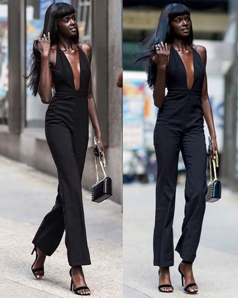 15 Inspirasi gaya busana cewek berkulit gelap ala Duckie Thot