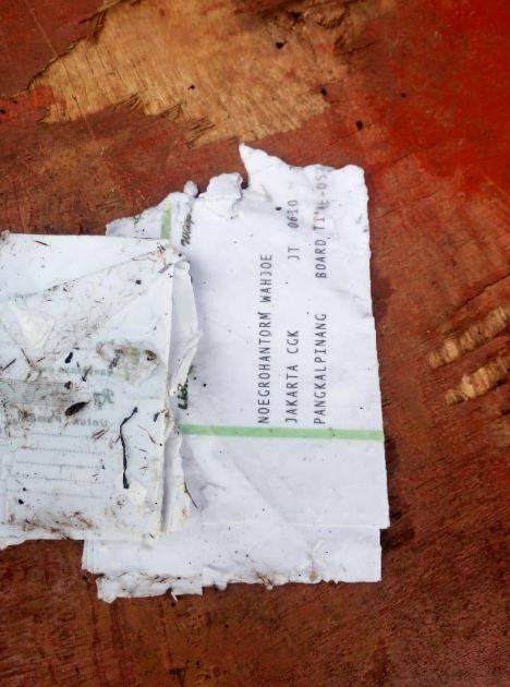 17 Potret barang yang ditemukan dari evakuasi pesawat Lion Air PK-LQP