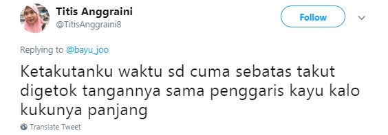 12 Cuitan lucu soal 'ketakutan murid SD' ini bikin ketawa nostalgia