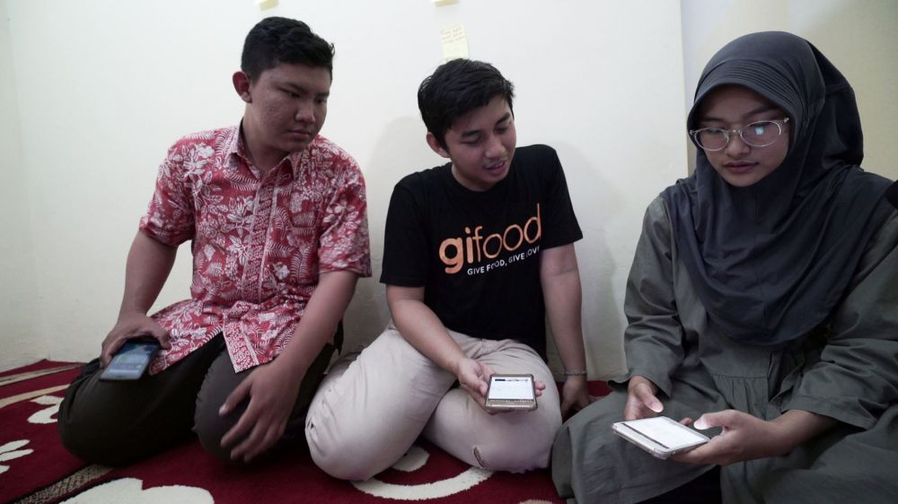 Gifood, aplikasi berbagi makanan berlebih karya mahasiswa