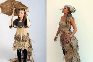 15 Fashion unik terbuat dari kardus ini detailnya kece banget