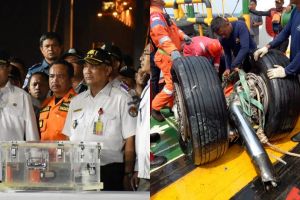 8 Bagian pesawat Lion Air JT 610 yang berhasil ditemukan