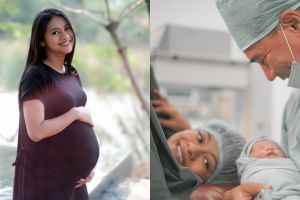 7 Potret anak pertama Rini Yulianti yang parasnya curi perhatian