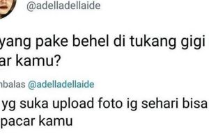 10 Cuitan lucu 'oh pacar kamu' ini nyindir halus pacar mantan