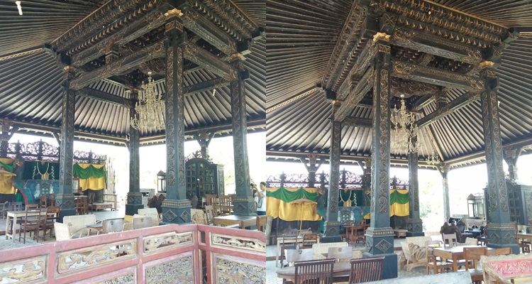 Pesona Jiwangga, restoran dengan suasana kerajaan kuno