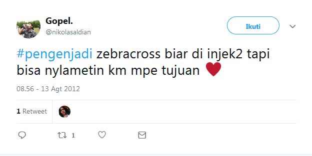 15 Cuitan lucu #pengenjadi ini bikin baper