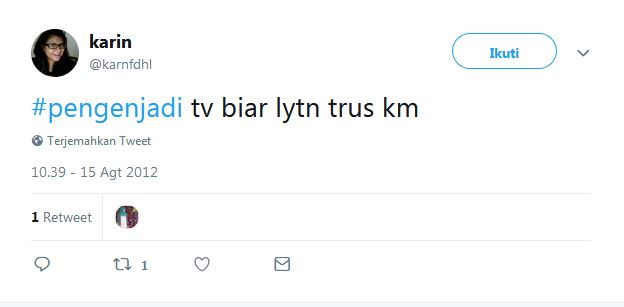 15 Cuitan lucu #pengenjadi ini bikin baper