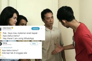 10 Cuitan lucu ditanya status sama calon mertua ini bikin ngakak