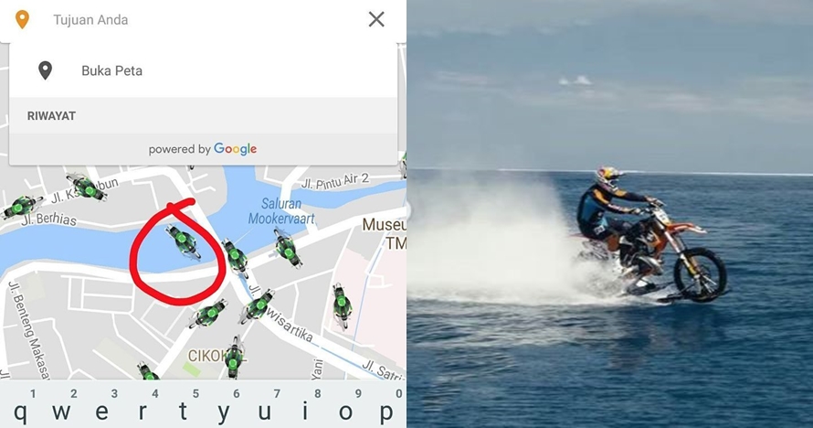 13 Meme lucu maps ojek online error ini bikin senyum kecut